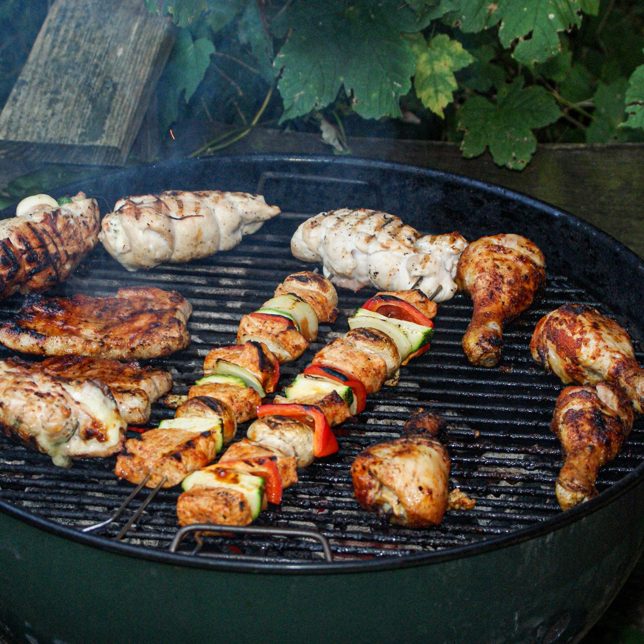 Smoked chicken